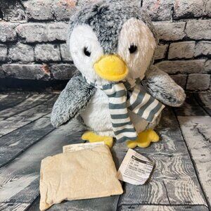 Aroma Home Heating Penguin 9" Plush with Heat Pack and Instructions